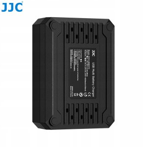 Ładowarka do aparatu JJC Potrójna Ładowarka Usb Na 3x Akumulator Bateria Db-120 Db120 Do Ricoh Gr Iv / Dch-db120tc 4