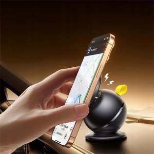 Uchwyt magnetyczny Baseus PrimeTrip VC1 Air na deskę rozdzielczą kompatybilny z MagSafe - czarny 4