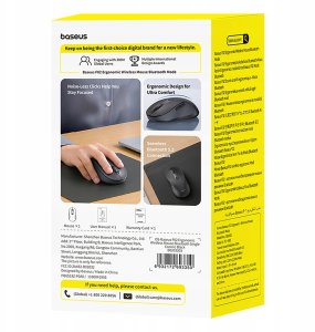 Mysz Baseus F02 czarna 10