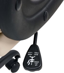 Krzesło biurowe Obrotowy TRIUMPHER Ekoskóra Złamana biel 9