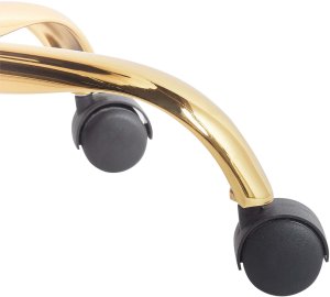 Krzesło obrotowe ANNABELLE Boucle Pastelowy róż 11