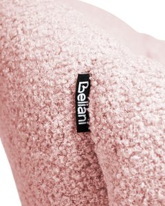 Krzesło obrotowe ANNABELLE Boucle Pastelowy róż 9