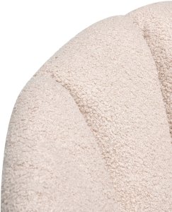 Krzesło obrotowe ANNABELLE Boucle Beżowy 7