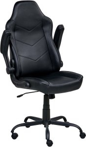 Krzesło biurowe Obrotowy TRIUMPHER Ekoskóra Czarny 4