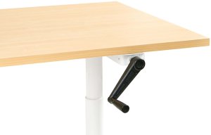 Biurko Beliani Destinas Jasnobrązowe 160 cm x 72 cm 8