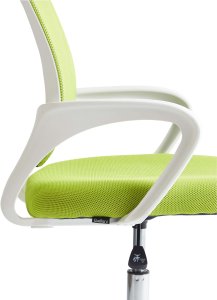 Krzesło biurowe regulowane limonkowe SOLID 6