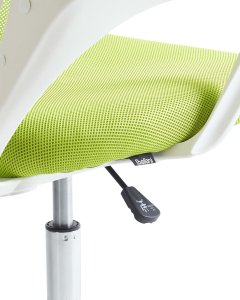 Krzesło biurowe regulowane limonkowe SOLID 9