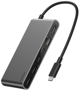 Belkin CONNECT USB-C 8-in-1 Hub Dual USB-C Ports si. INC024hqSGY 2