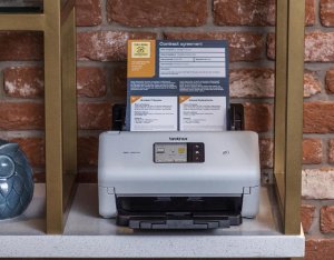 Skaner Brother ADS-4550W - skaner dokumentów - Dual CIS - Duplex - A3 - 600 dpi x 600 dpi - ADF (20 ark) 2