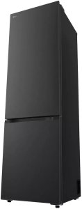 LG GBBS322CEV Refrigerator, C, Free-standing, Combi, Height 2.03 m, Net fridge 262 L, Net freezer 113 L, Black 2