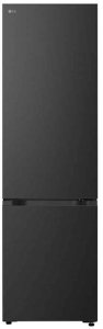 LG GBBS322CEV Refrigerator, C, Free-standing, Combi, Height 2.03 m, Net fridge 262 L, Net freezer 113 L, Black 4