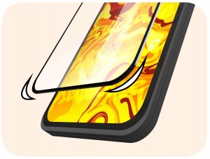 3-PAK Szkło Hartowane Do Motorola Moto G56 5G (Pełne, 5D, Szybka, 9H) 11