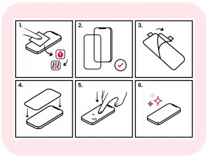Hello Case 2-PAK Szkło Hartowane Do Google Pixel 9A (Pełne, 5D, Szybka, 9H, Ochronne) 13