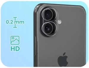 Hello Case Szkło Na Aparat Do Apple iPhone 17 Na Obiektyw 9H 2