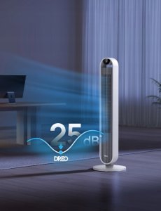 Dreo Pilot Max S-IOT Wentylator kolumnowy 42" sterowanie głosem biały 4