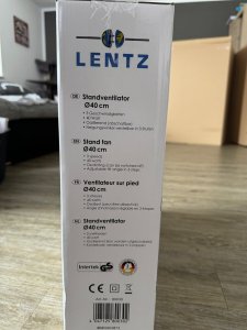 Lentz (136552) Ventilators 40W 40cm 136552 (4047125800302) 2