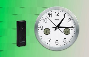 Zegar ścienny z termometrem METEO ZP31 12