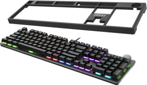 Klawiatura MSI FORGE GK-320 RED Gaming Keyboard przewodowa 4