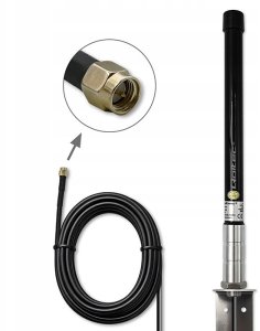 Antena 4G LTE Qoltec 15dBi | dookólna | zewnętrzna | SMA | włókno szklane 2