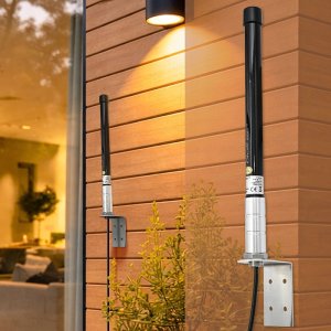 Antena 4G LTE Qoltec 15dBi | dookólna | zewnętrzna | SMA | włókno szklane 4