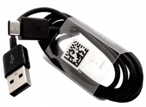 Kabel USB Samsung USB-A - USB-C 1.5 m Czarny (4752168013595) 2