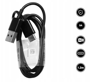 Kabel USB Samsung USB-A - USB-C 1.5 m Czarny (4752168013595) 8