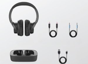 Avantree Słuchawki Bezprzewodowe do TV z Bazą Ładującą Optyczne AUX 35h 5