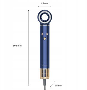 Suszarka do włosów 8w1 WEBBER HD4 1300W z JONIZACJĄ I REGULACJĄ 8 końcówek 3