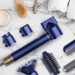 Suszarka do włosów 8w1 WEBBER HD4 1300W z JONIZACJĄ I REGULACJĄ 8 końcówek 7