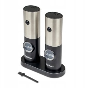 MŁYNEK DO PIEPRZU I SOLI ELEKTRYCZNY na BATERIE MŁYNEK DO SOLI 2 SZT WEBBER 6
