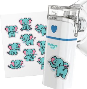 INHALATOR NEBULIZATOR Dla Dzieci i DOROSŁYCH -PRZENOŚNY na Akumulator Cichy 8