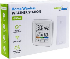 Bezprzewodowa stacja pogody GreenBlue GB169 9