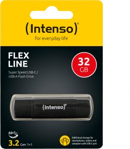 Intenso 3544480 pamięć USB 32 GB USB Type-A / USB Type-C 3.2 Gen 1 (3.1 Gen 1) Czarny 2
