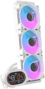 Chłodzenie wodne Darkflash darkFlash DH360D Procesor Chłodnica cieczy all-in-one 12 cm Biały 1 szt. 3
