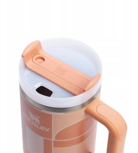 Stanley Kubek termiczny Quencher H2.O FlowState 1.18L Apricot Court Geo 3
