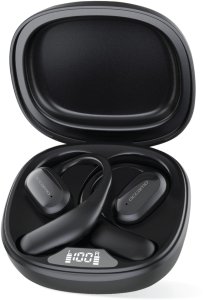 Słuchawki Occamo Słuchawki Bluetooth DROPS WAVE Etui Ładujące BT 5.4 Czarne 2