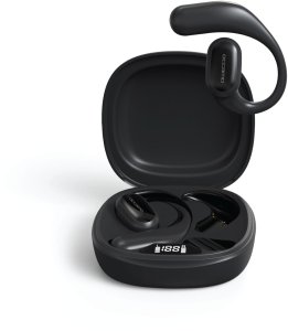 Słuchawki Occamo Słuchawki Bluetooth DROPS WAVE Etui Ładujące BT 5.4 Czarne 4