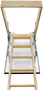 Drzwi Przesuwne Schody Strychowe wyłaz 4STEP GREENLINE* 90x60 35mm 1,05 W/m2K H280 6