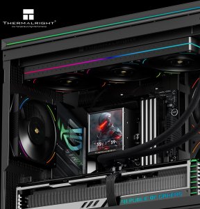 Chłodzenie wodne Thermalright Peerless Vision 360 UB ARGB Black 4