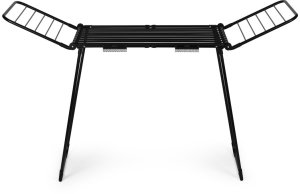 Suszarka na pranie stojąca rozsuwana teleskopowa 27 metrów składana czarna EDUKAMP 4