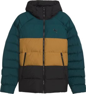 Kurtka męska Puma Kurtka męska Puma Mono Hooded zielono-brązowo-czarna 688367 75 L 2