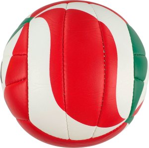 Piłka siatkowa NO10 Smash biało-zielono-czerwona 5 3