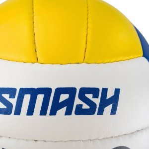 Piłka siatkowa NO10 Smash biało-niebiesko-żółta 5 4