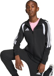 Adidas Bluza dla dzieci adidas Tiro 26 League Sweat Full Zip Hoodie czarna KF3324 164cm 6