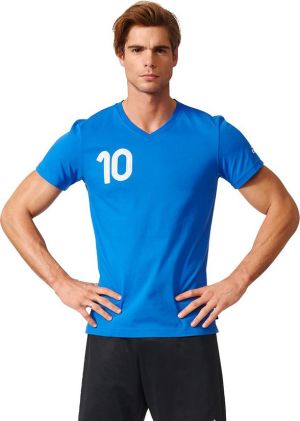 Adidas Koszulka męska Tango niebieska r. L (AZ9718) 1