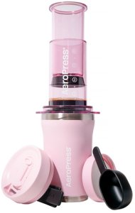 Zaparzacz do kawy AeroPress Go Plus - Różowy 2