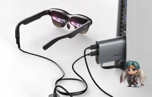 Adapter HDMI do USB-C do ładowania okularów AR RayNeo 3