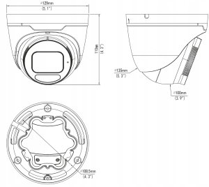KAMERA IP IPC3634SE-ADF28K-WP-I1 OwlView Wise-ISP - 4&nbsp;Mpx 2.8&nbsp;mm UNIVIEW 6
