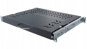 REGULOWANA SZUFLADA DO KLAWIATURY I MYSZKI RSR-F2-19-1U-350B-KM STALFLEX 3