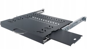 REGULOWANA SZUFLADA DO KLAWIATURY I MYSZKI RSR-F2-19-1U-350B-KM STALFLEX 5